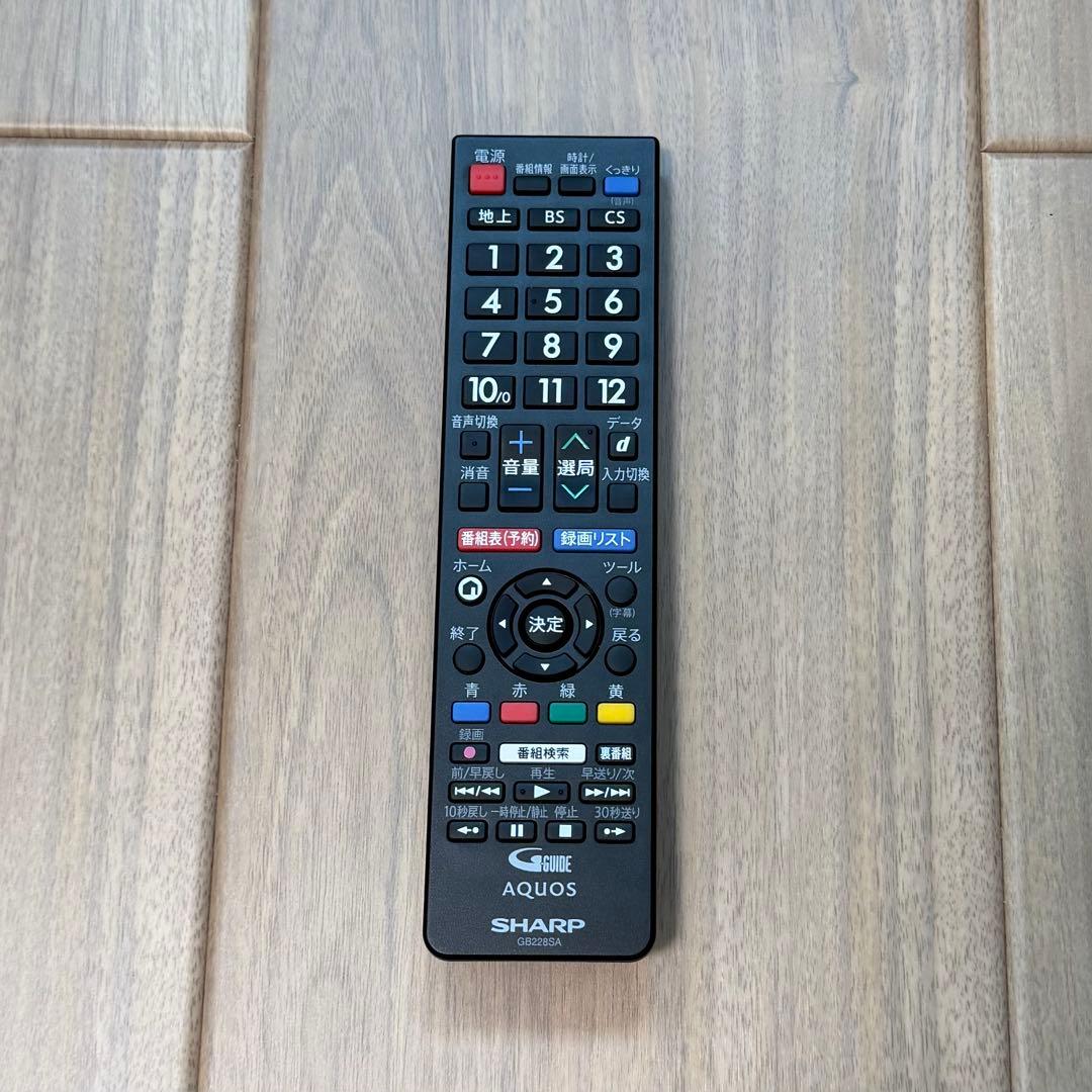 シャープ AQUOS 32型液晶テレビ2017年製　LC-32S5