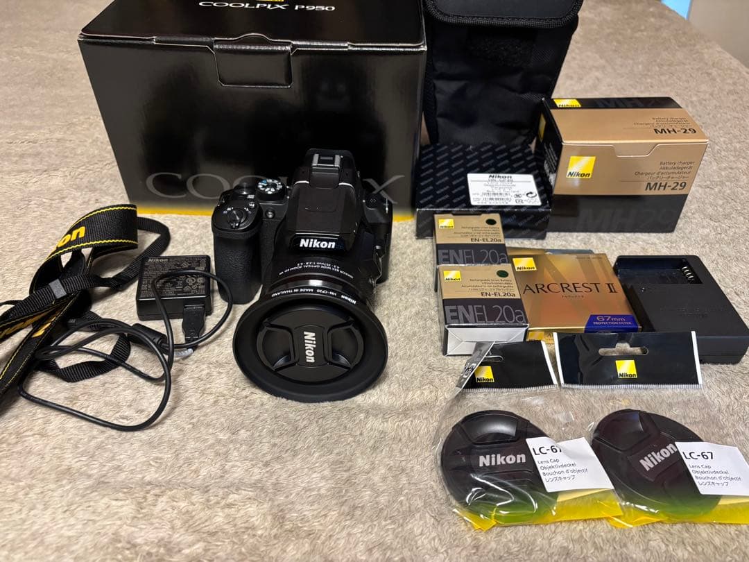 Nikon COOLPIX P950 デジタルカメラ フル装備
