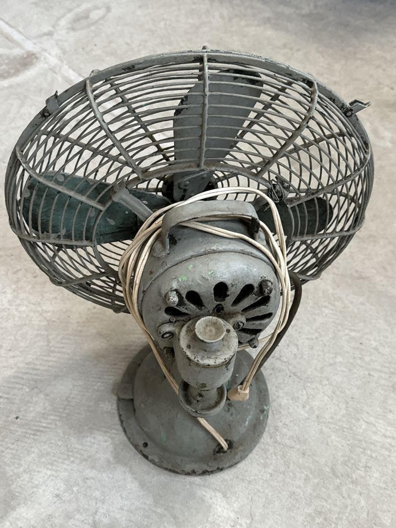 芝浦製作所　扇風機 昭和レトロ 芝浦 アンティーク　骨董品　 レトロ扇風機