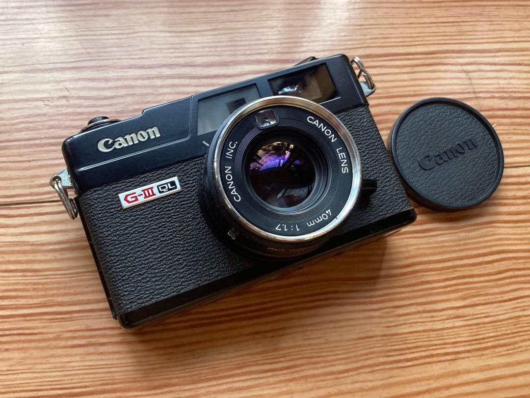 Canon G-III QL17 黒コンパクトフィルムカメラ