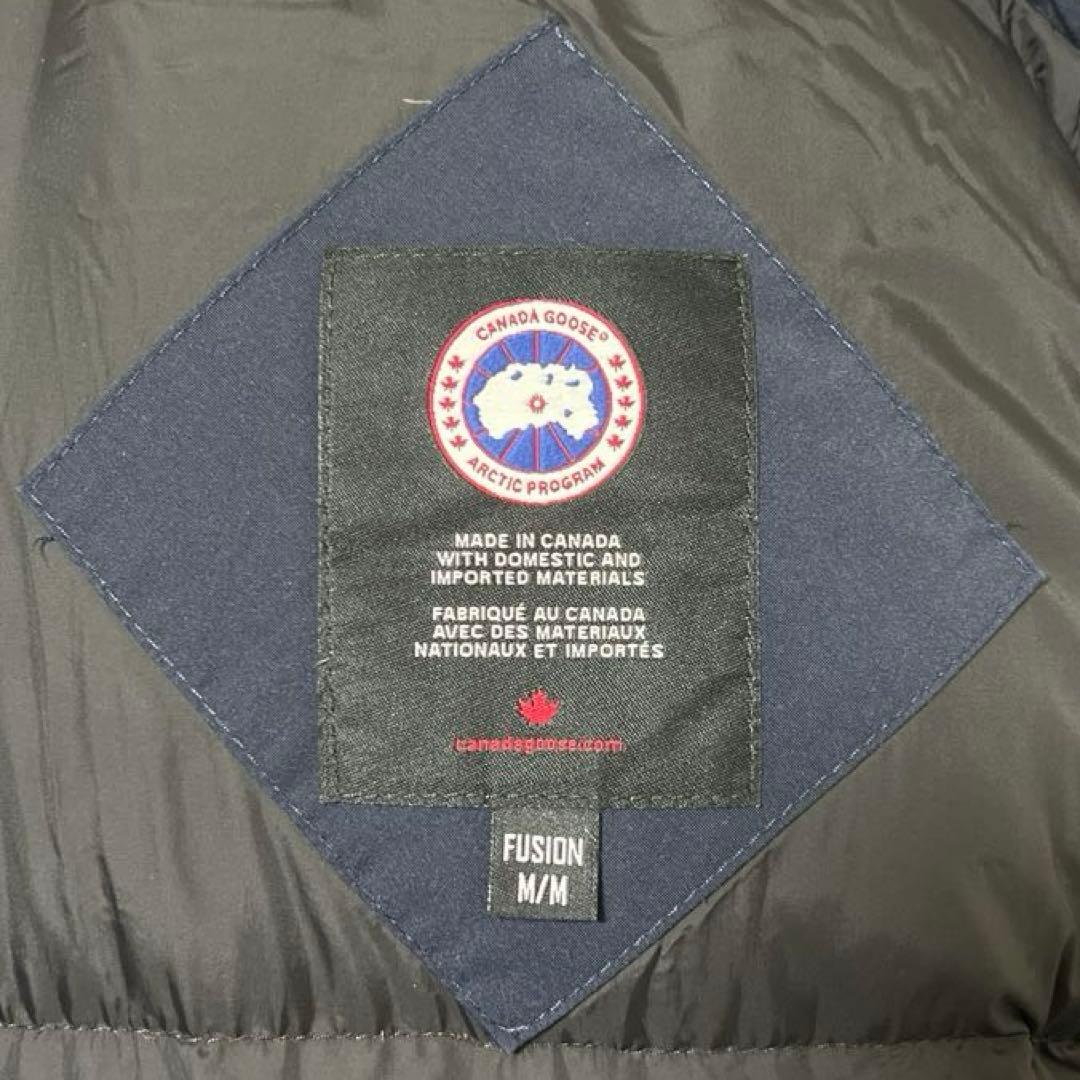 の*り様 カナダグース　バンフパーカ　ネイビー　M