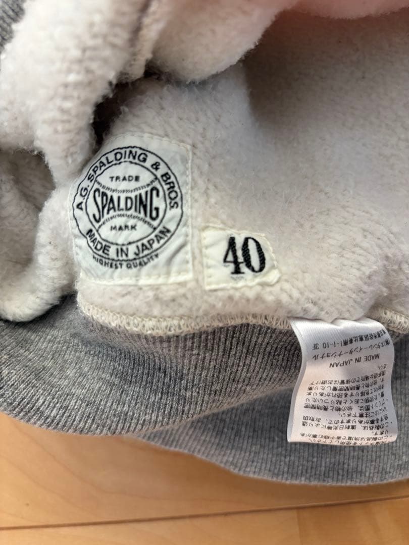 SPALDING WAIPER コラボ　パーカー