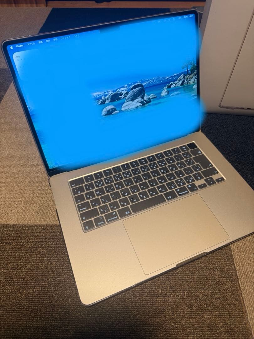 MacBook Air 15インチ スターライト