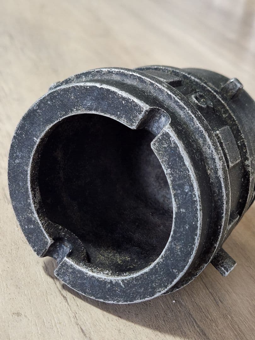 貴重　年代物　ヴィンテージ　八幡製鉄所　第一製鋼工場　記念品　鉄製　転炉型　灰皿