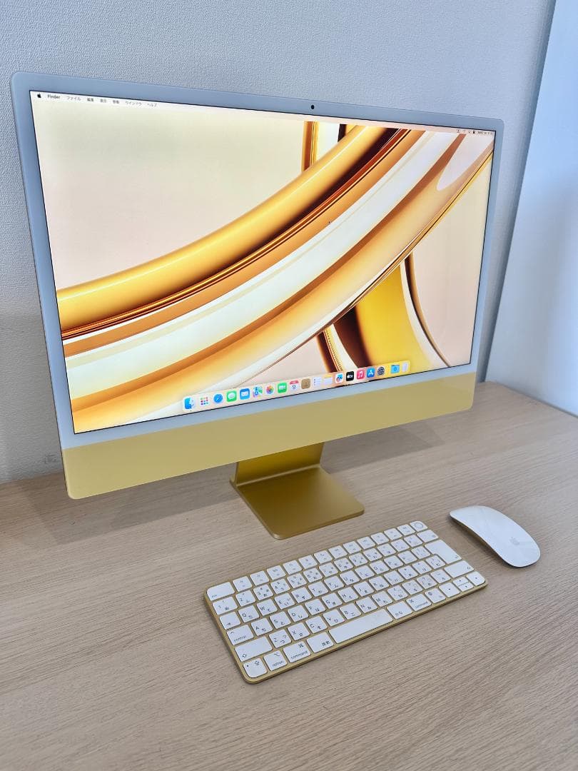 iMac 24インチ M1【SSD1TB/16GB】イエロー