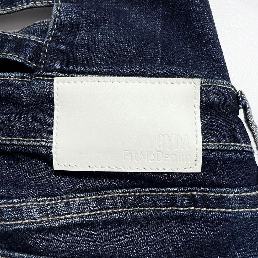 2025✨GYDA ジェイダ ハイウエストウエストクロススキニーデニムパンツ