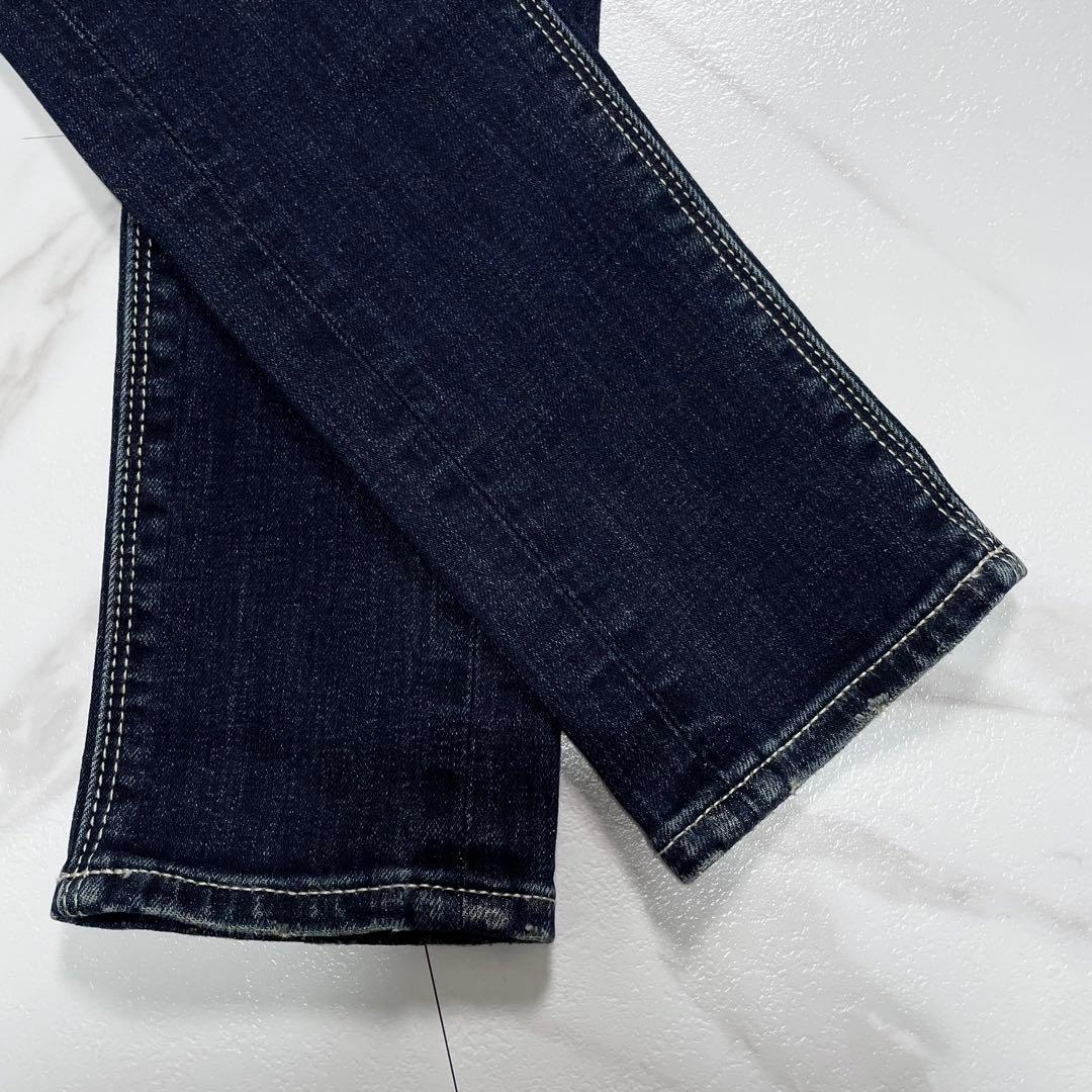 2025✨GYDA ジェイダ ハイウエストウエストクロススキニーデニムパンツ