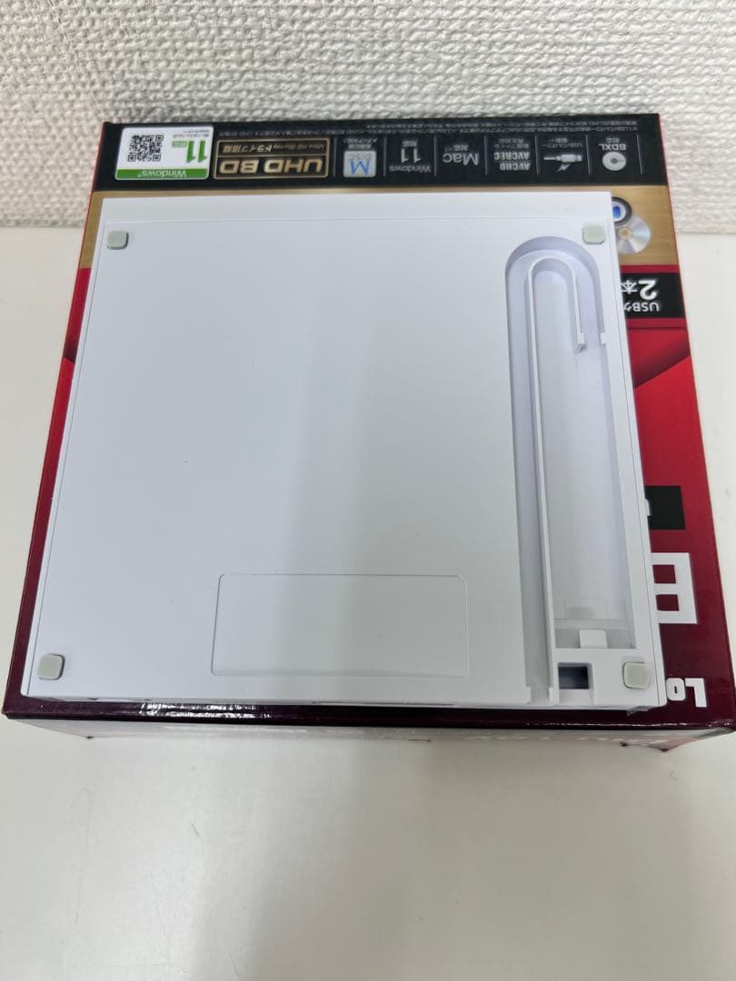 #DVD204ロジテック 外付け ブルーレイドライブLBD-PWC6U3CVWH