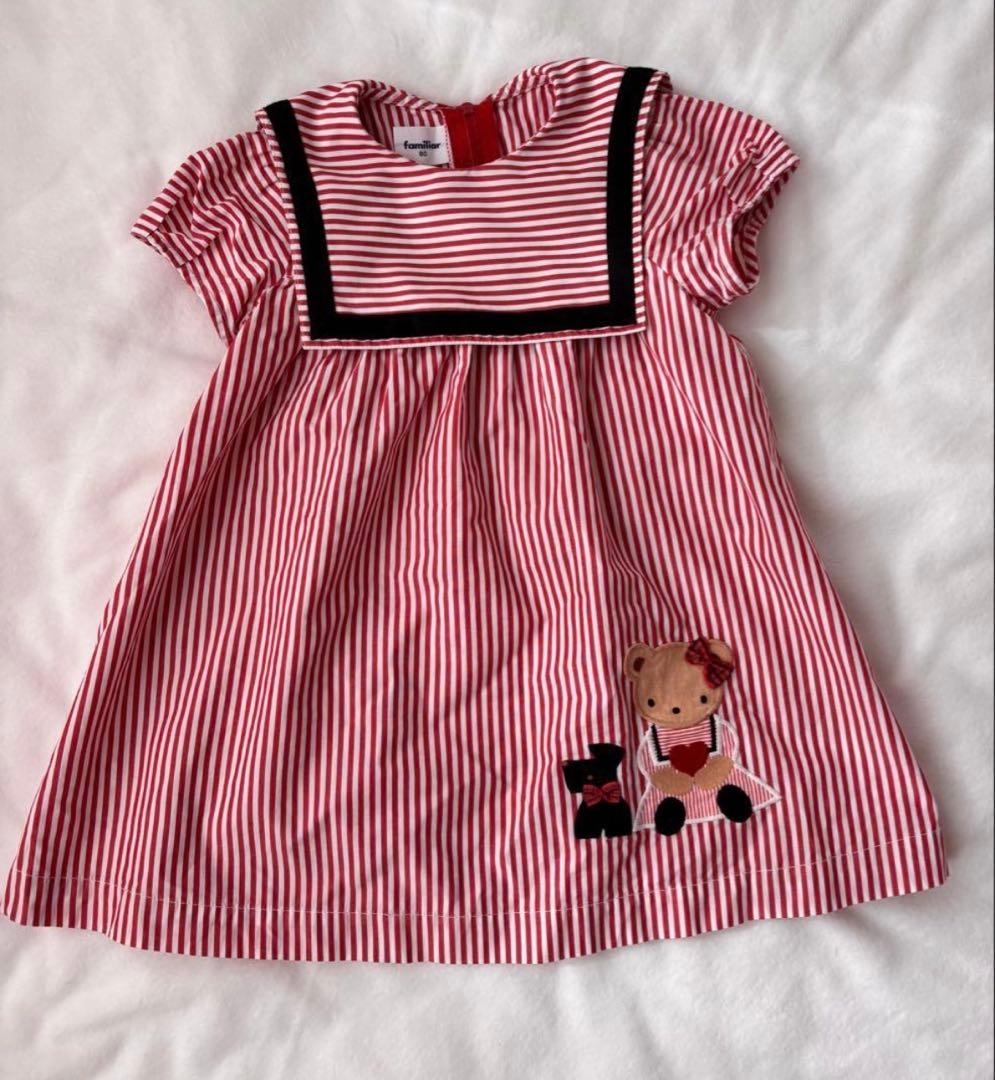 ファミリア　familiar ワンピース　80