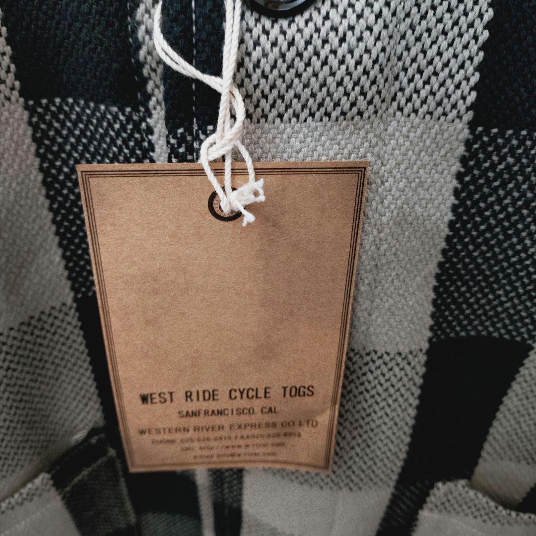 新品 日本製 WEST RIDE CYCLE TOGS チェック柄ジャケット