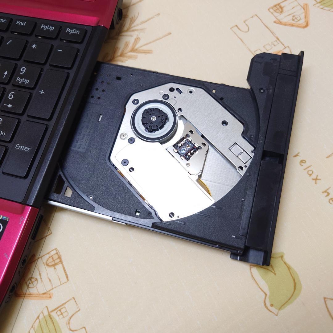 k*a様 Windows11 オフィス付き 新品SSD i7 赤ノートパソコン