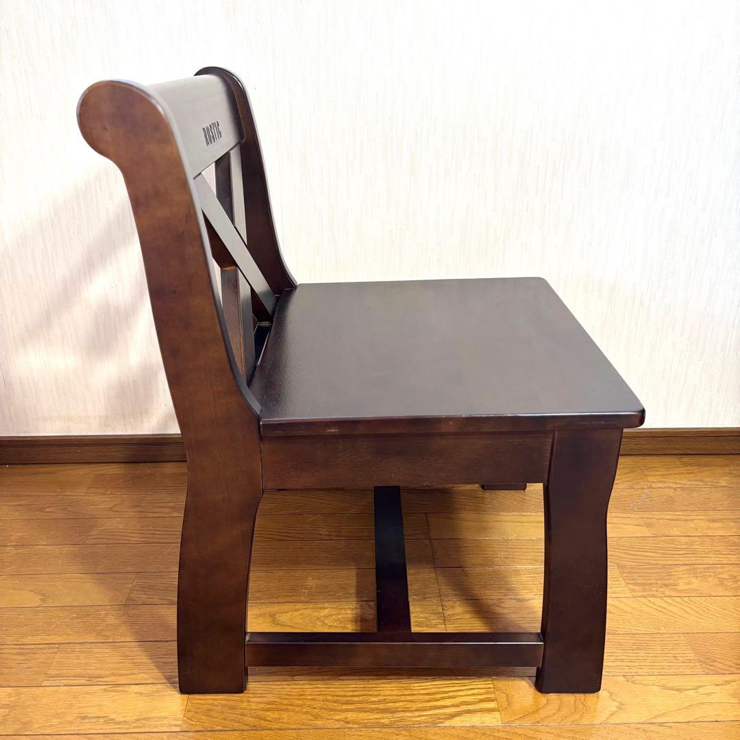 【廃盤品】昭和 レトロ 家具 karimoku RUSTIC 椅子 イス チェア