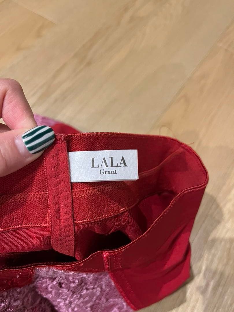 LALA Grantニッパービスチェとガードルのセット