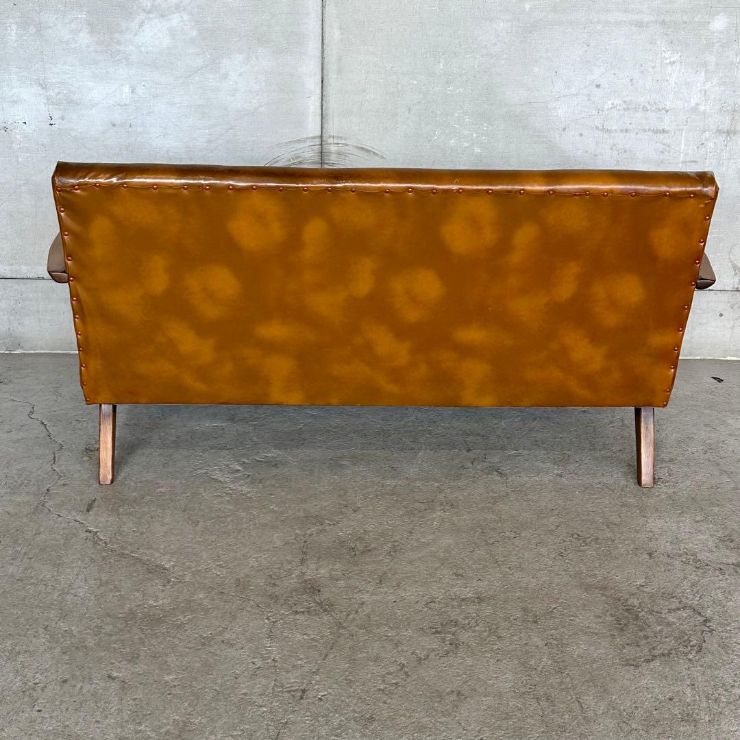 ✦60s〜70s✦ 昭和レトロ ミッドセンチュリー 2人掛けソファ ヴィンテージ