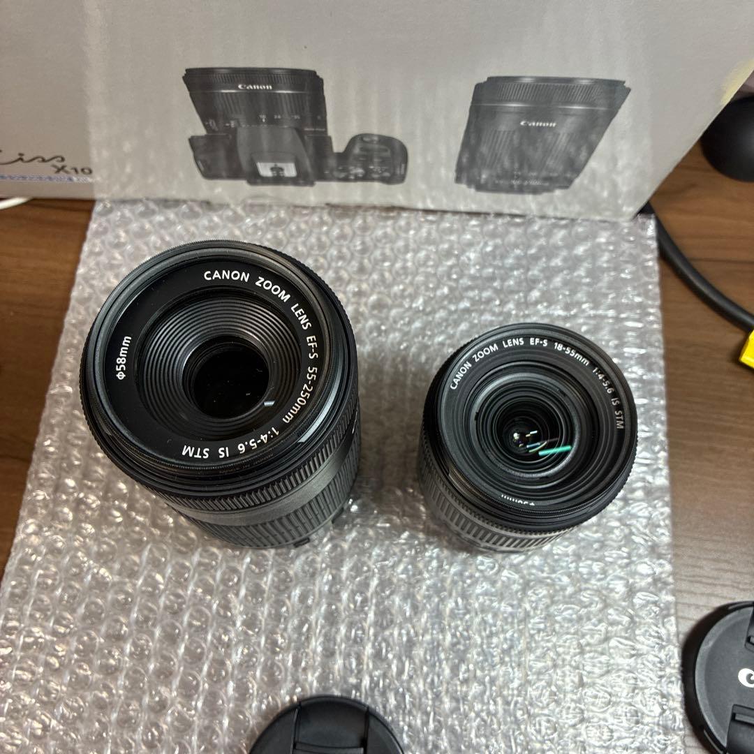 Canon EOS Kiss X10 デジタル一眼レフ　セット