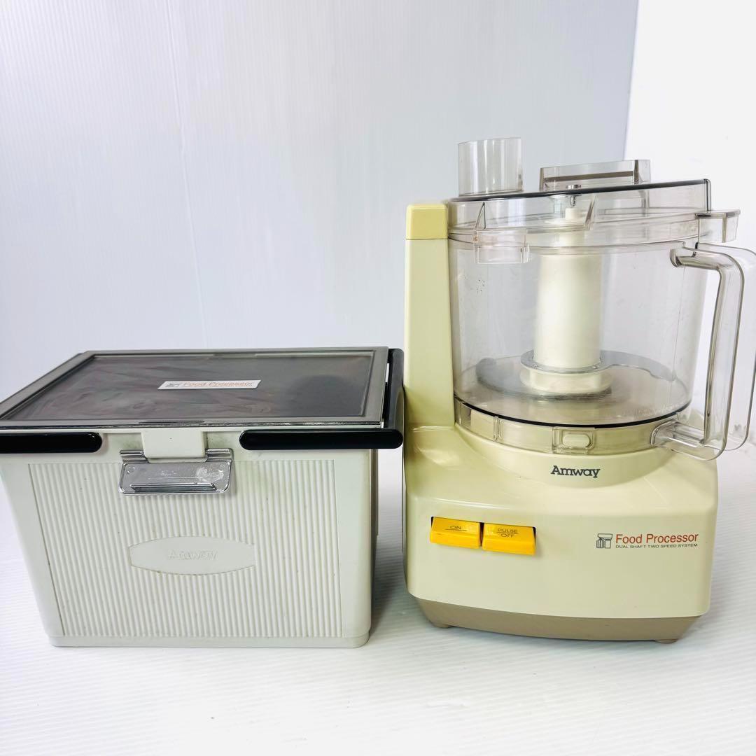 【美品】Amway フードプロセッサー 豪華付属品 E-3288-J ミキサー