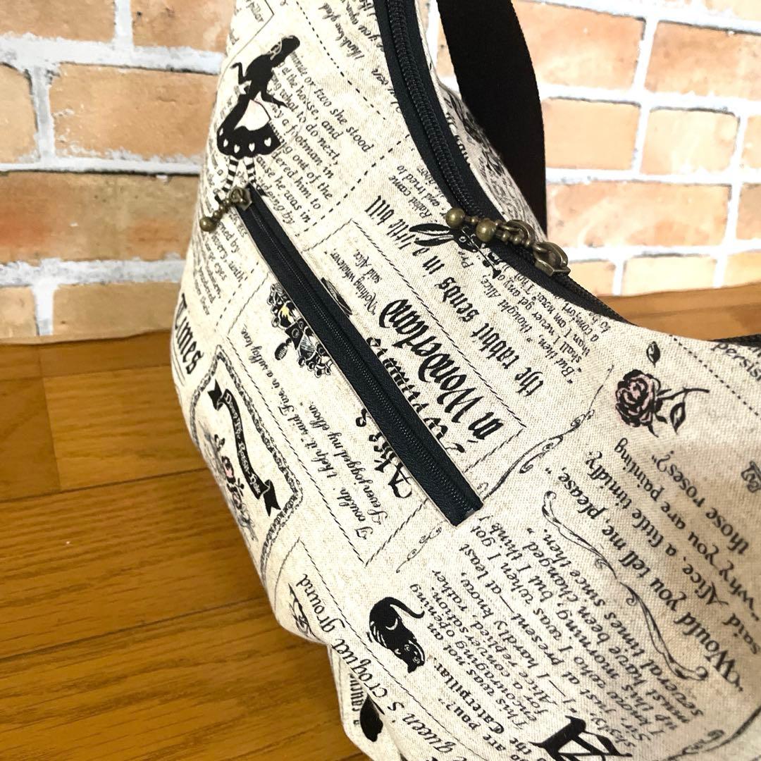 £たかこ£様　アリスのアーチ型ショルダーバッグ　ネコちゃん　トートバック