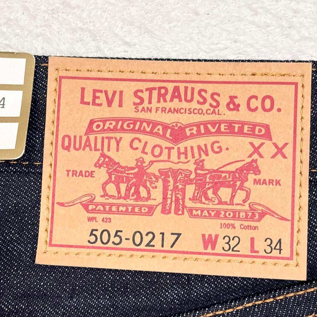 デッドストック リーバイス LVC 505-0217 w32 L34 日本製