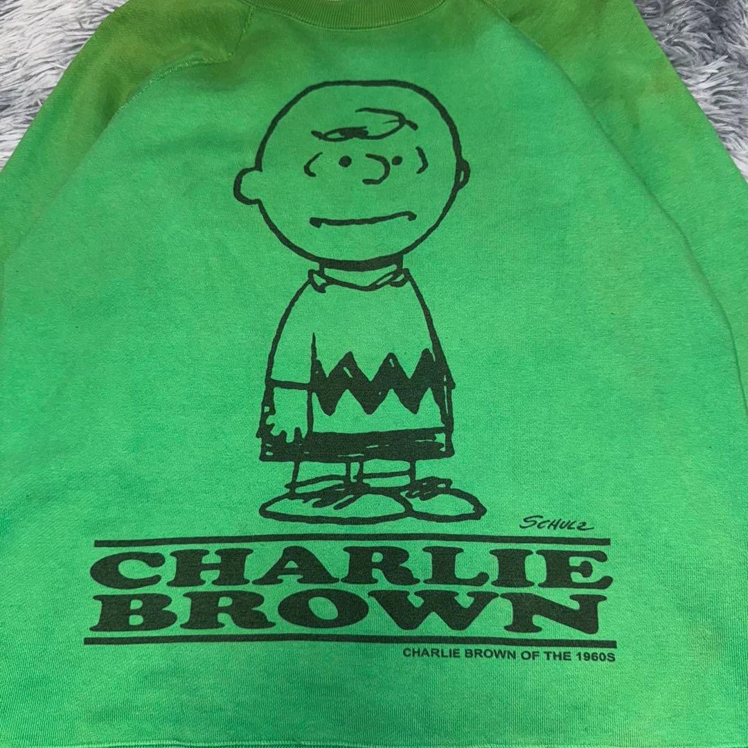 希少 60s PEANUTS BEAMS コラボ スウェット チャーリーブラウン