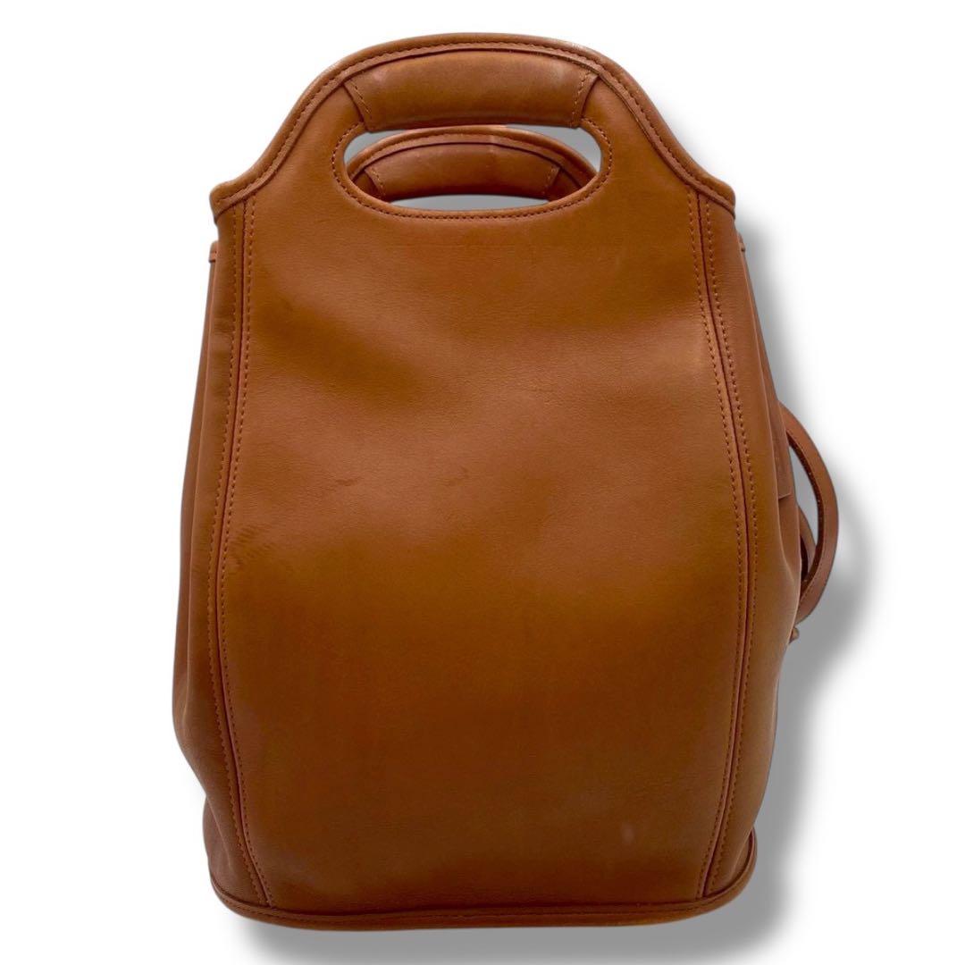 バッグ Coach Vintage Drawstring Backpack brown