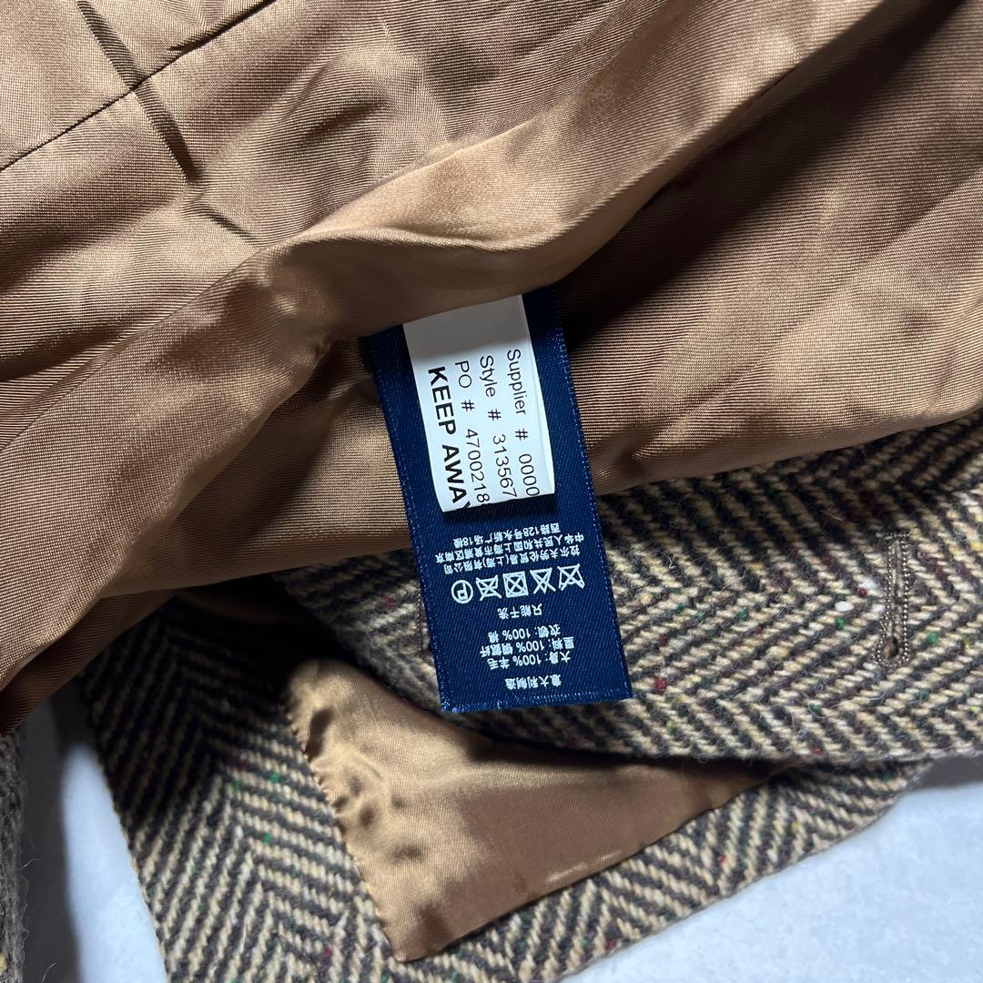 希少 PoloRalphLauren ポロラルフローレン ツイードコート 130
