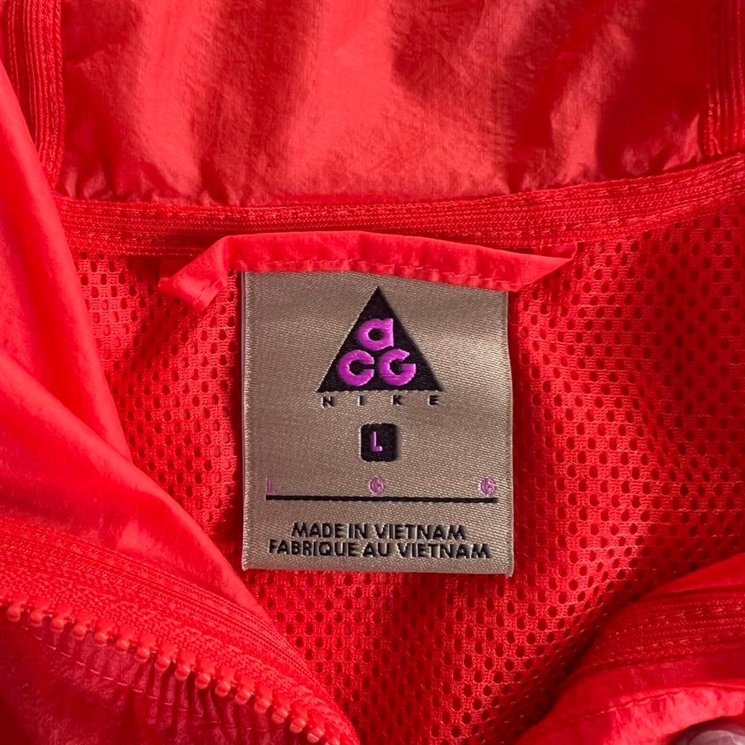ジャケット・アウター NIKE acg tech nylon parka neon color