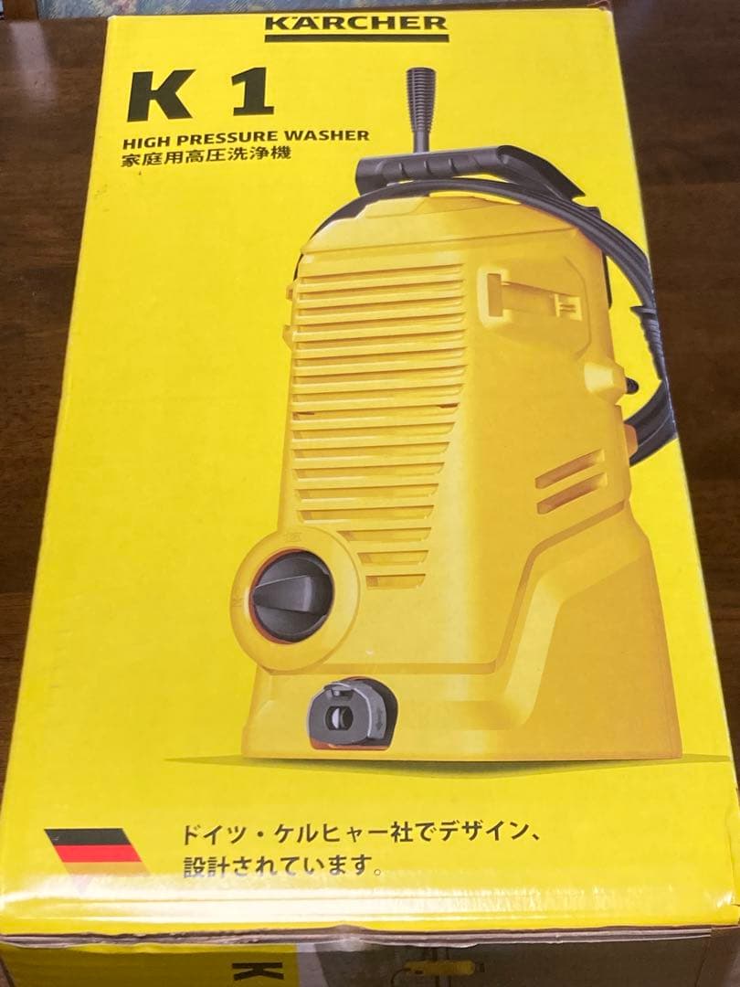 《ちーちゃん》ケルヒャーK 1 高圧洗浄機　【未使用品】　KÄRCHER