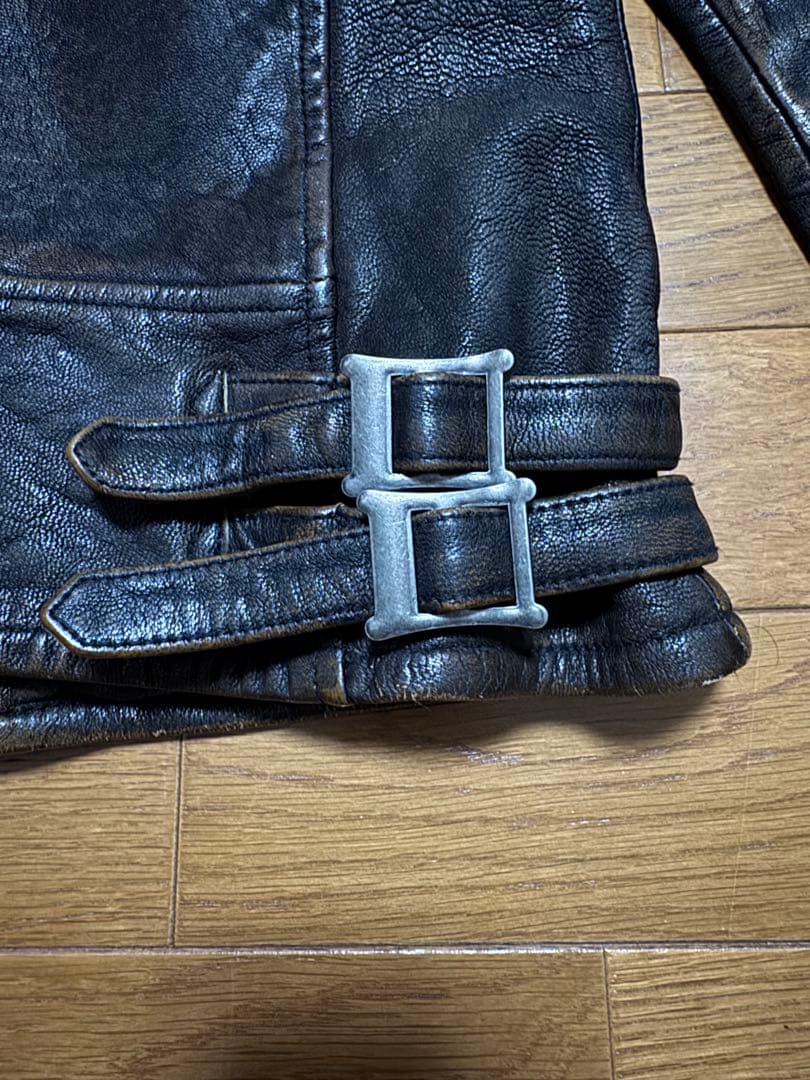 セミダブルライダース AVIREX ビンテージ加工