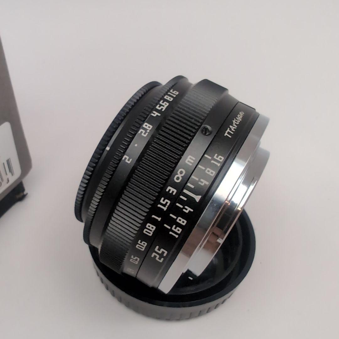 【美品】 TTArtisan 25mm f2/c Xマウントレンズ