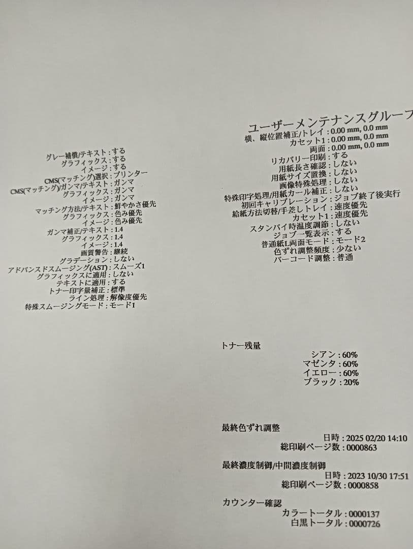 Canon LBP841C 専用