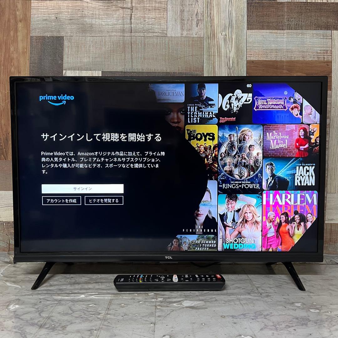 全国送料込❣️TCL 32型 液晶スマートテレビ 動画アプリ搭載