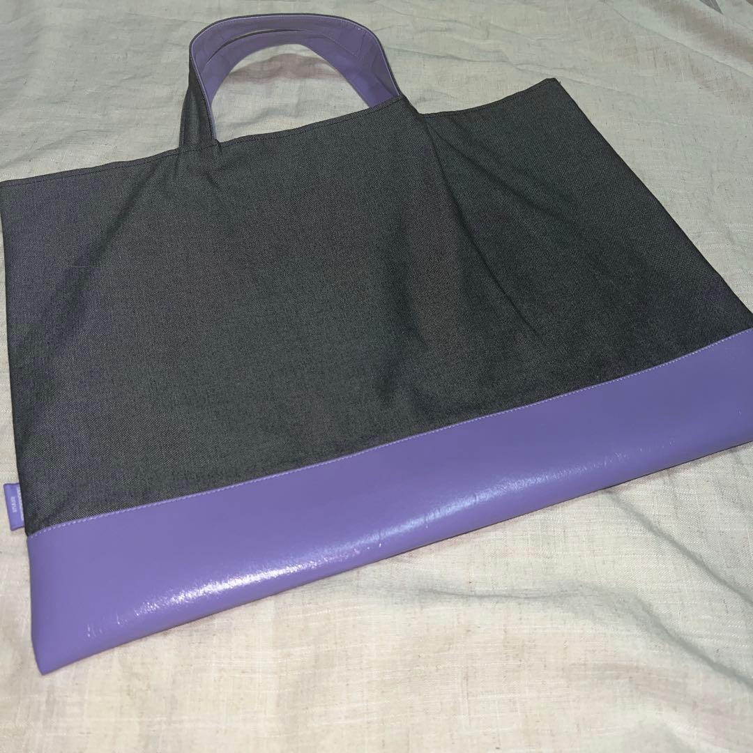 本日限定価格　ファミリア キャトルレーヴ コラボ デニムバッグfamiliar