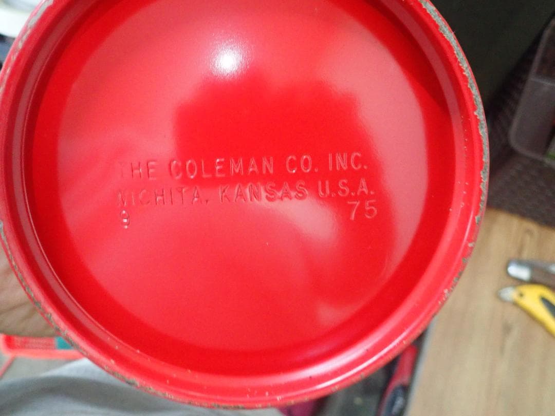ど*ら様 ビンテージ　コールマン　ガルウィングケース、200A　ランタンセット