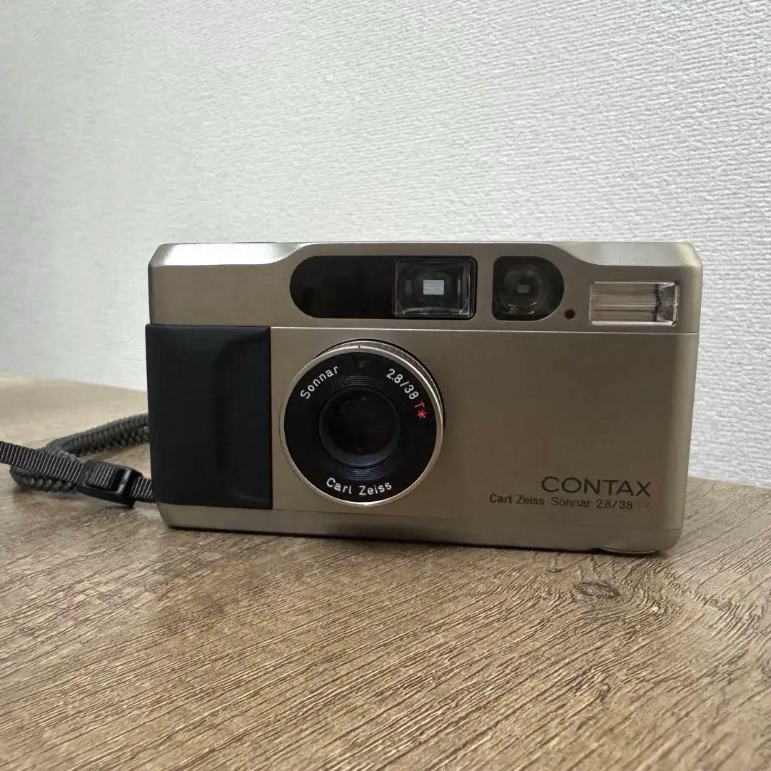【動作確認済】美品✴︎Contax T2 フィルムカメラ