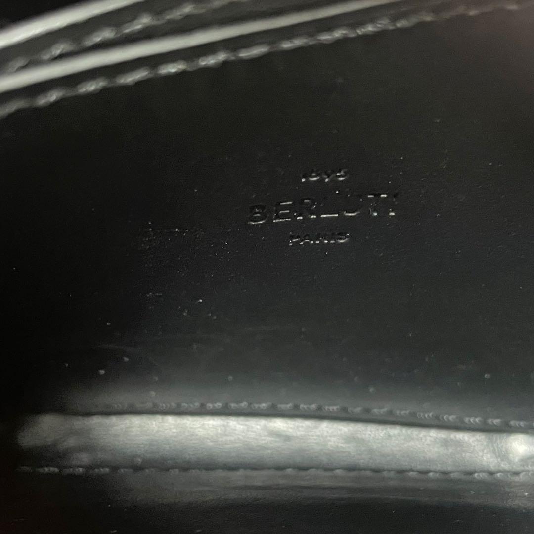 Berluti ベルルッティ コンパクト財布 ワパ カリグラフィ ブラック