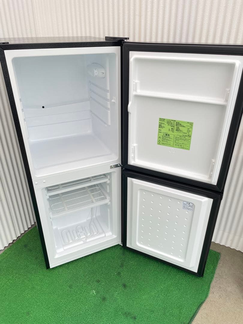 876 アイリスオーヤマ 2ドア冷蔵庫 右開き ブラック 一人暮らし 単身