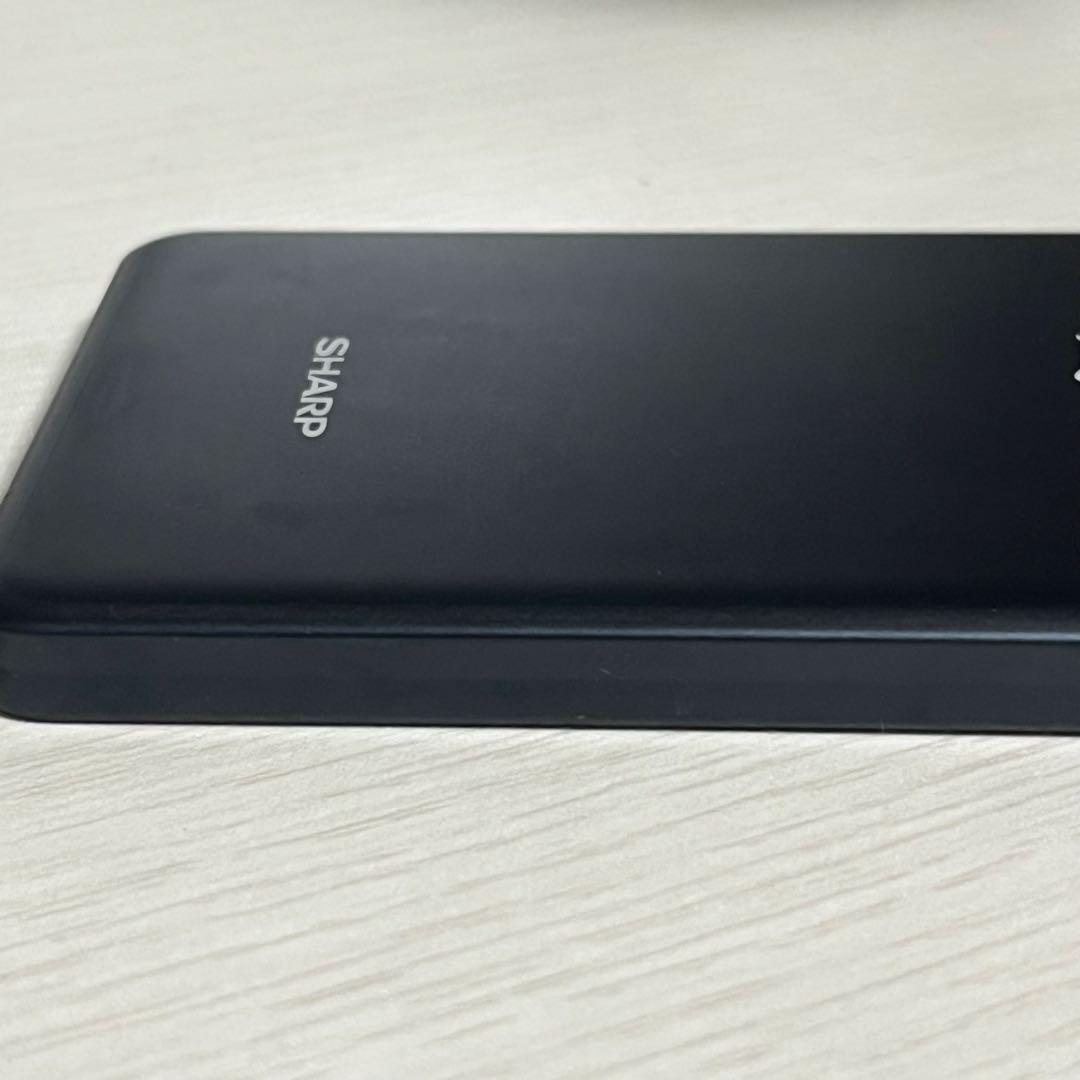 【難あり】AQUOS sense6 128GB SH-M19 ブラック