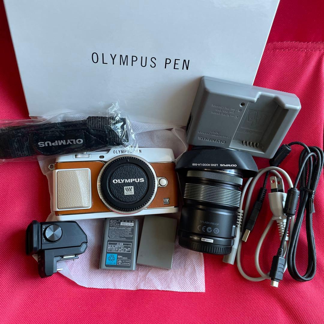 OLYMPUS PEN ミラーレス一眼カメラ EP-5 Full Set 元箱付