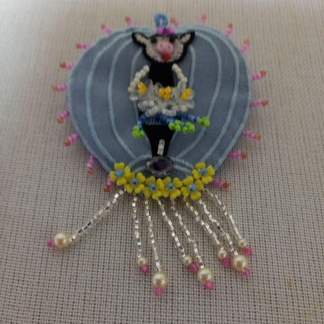 アルベロベロ　ブルー　綿 半袖