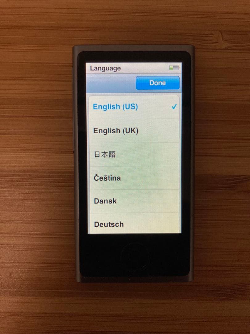 iPod nano 第7世代 16GB グレー色 2012年最終モデル