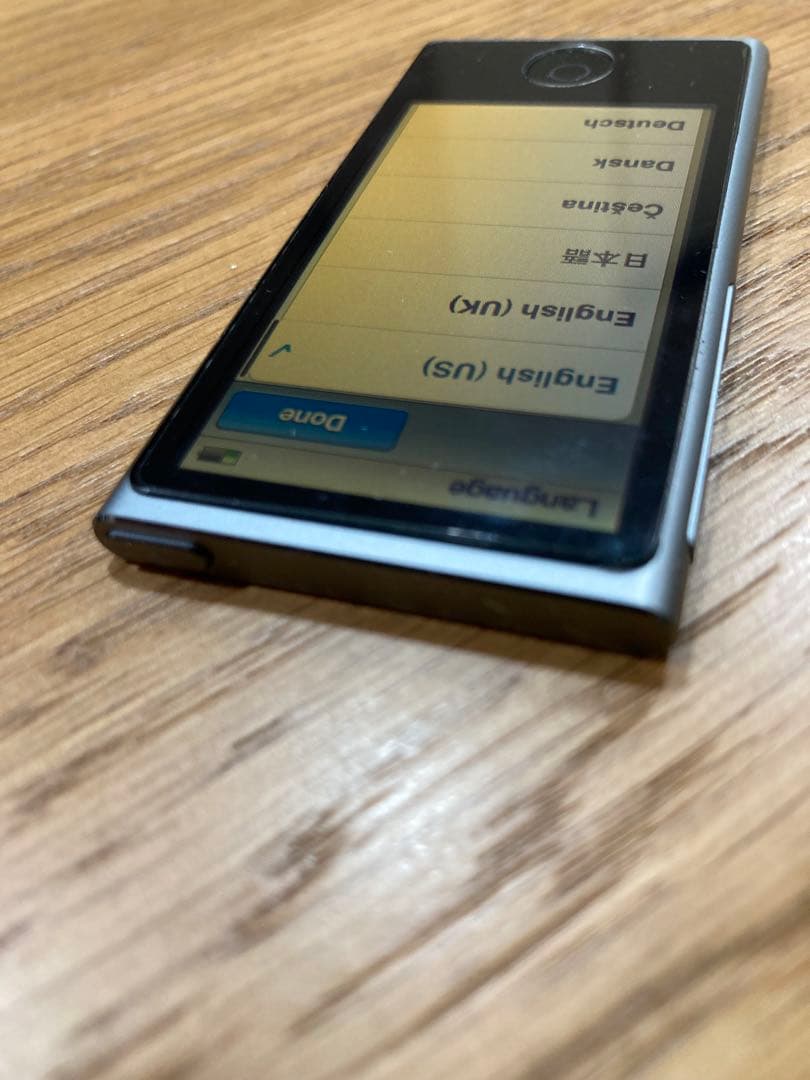 iPod nano 第7世代 16GB グレー色 2012年最終モデル