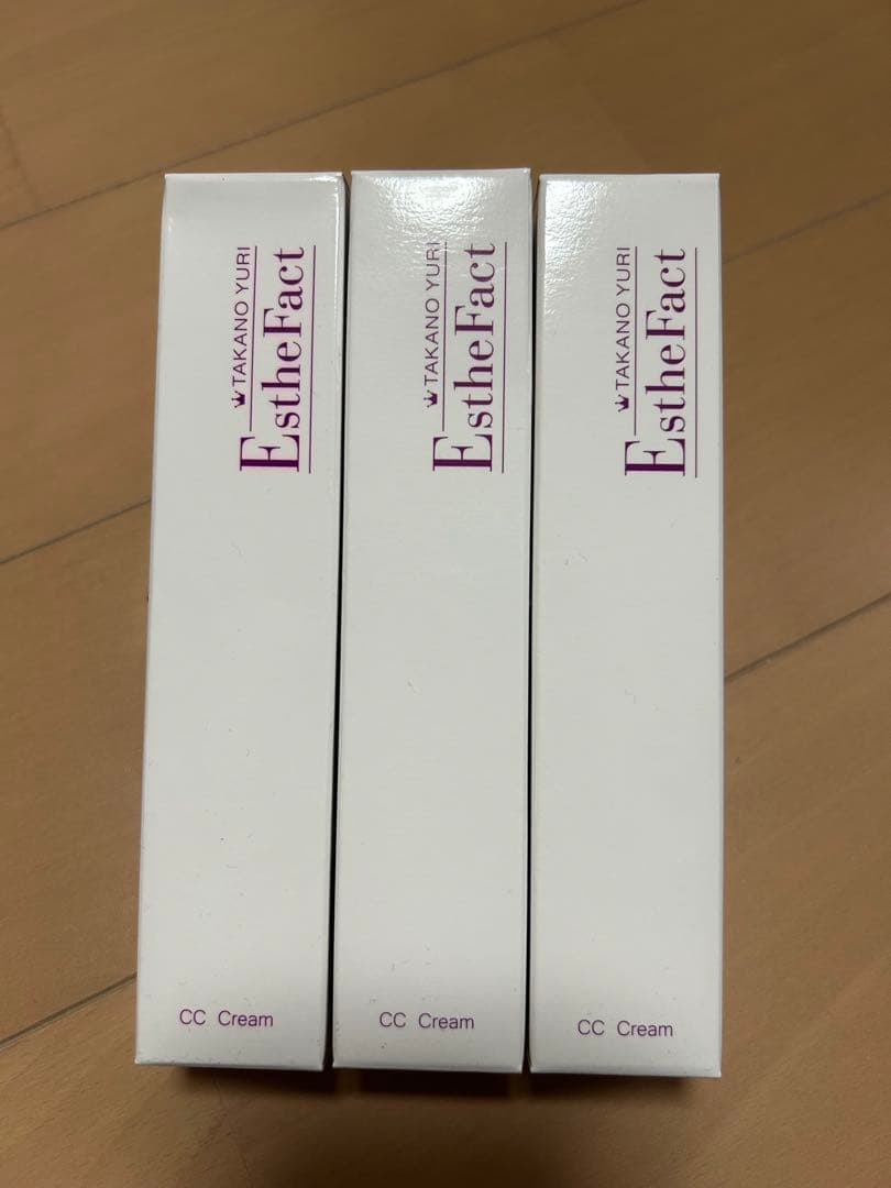【新品】たかの友梨 エステファクト ホワイトCCクリームファンデーション3本