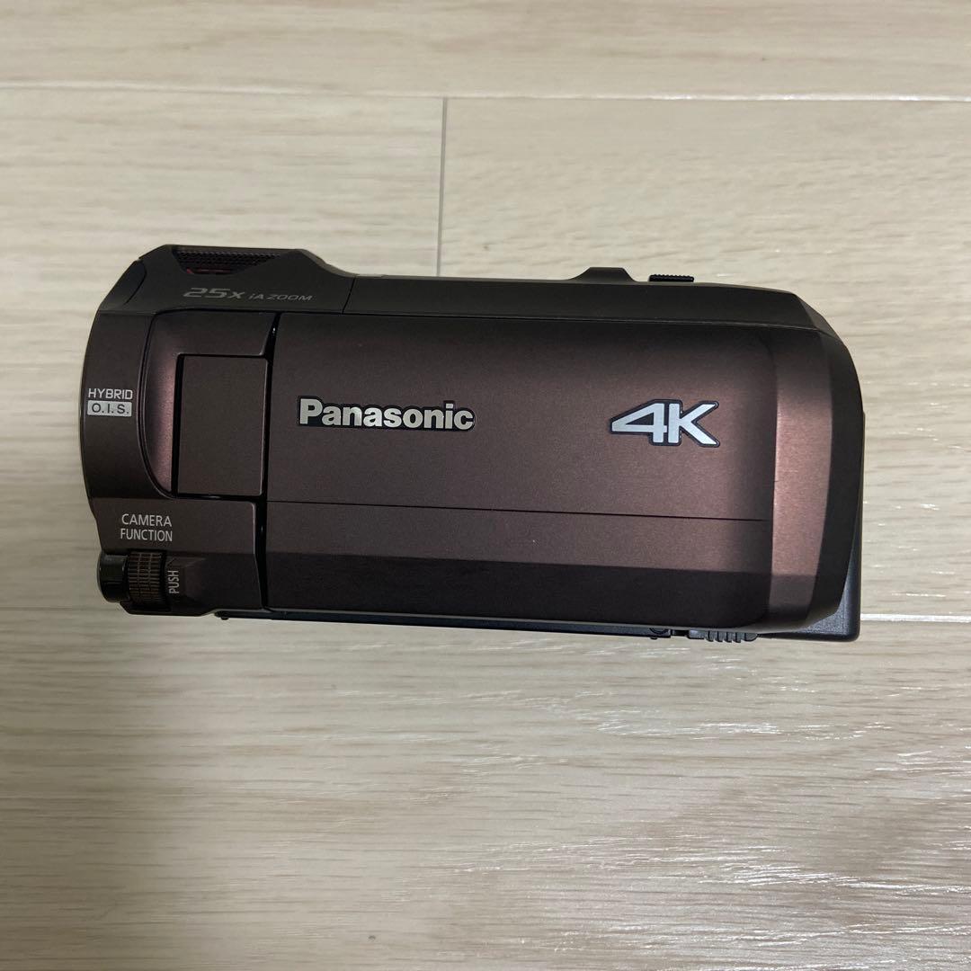 【美品】Panasonic VX992MS 4Kビデオカメラ 互換バッテリー付き