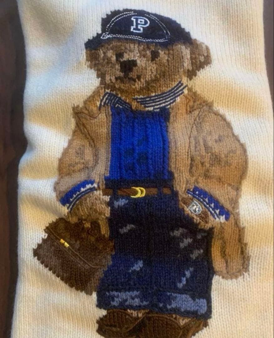 POLOラルフローレン ポロベア　ニット　XS 希少品