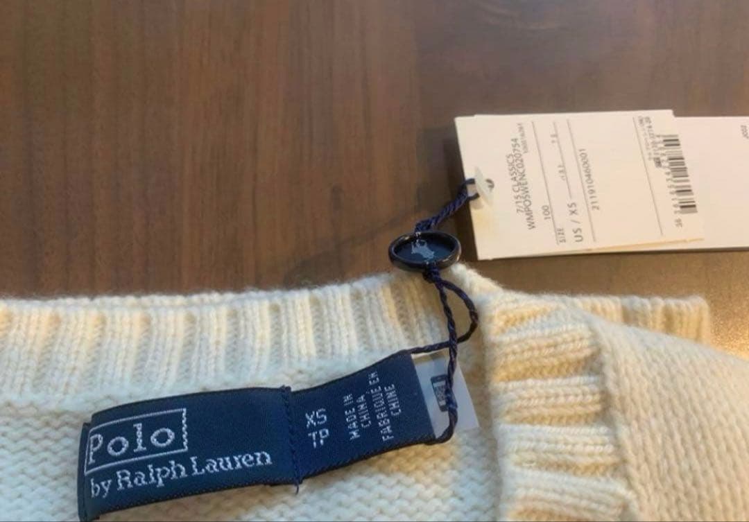 POLOラルフローレン ポロベア　ニット　XS 希少品