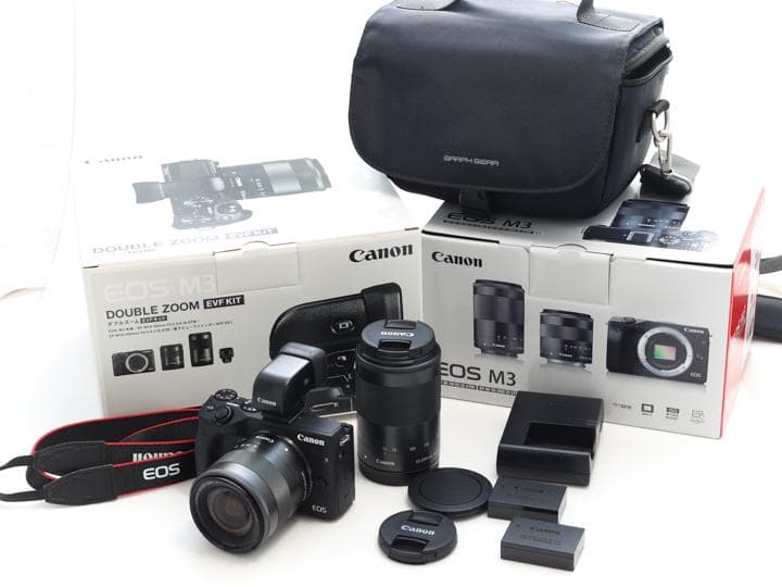 Canon EOS M3 ダブルズームキット