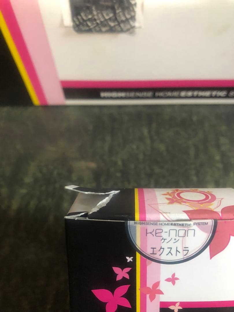 ケノンVer．6 脱毛器　カートリッジ３個