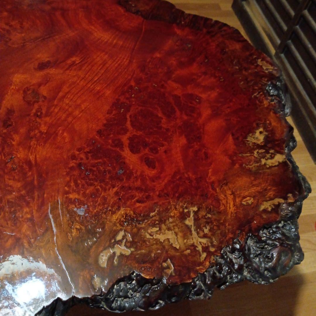 一枚板　天然無垢材使用　無垢板　デスク　テーブル　天然木　衝立