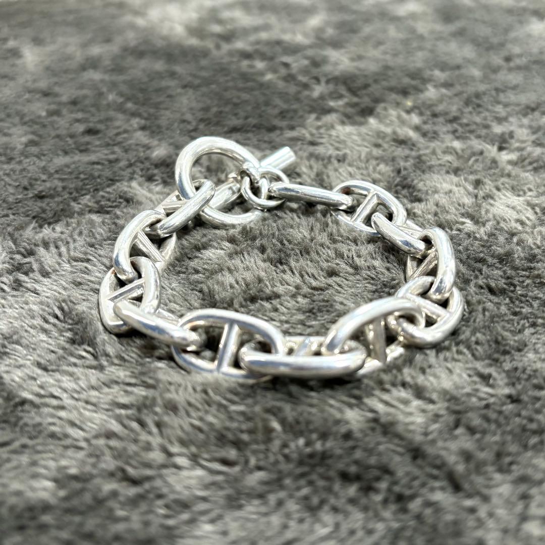 silver anchor chain bracelet ag 925 刻印