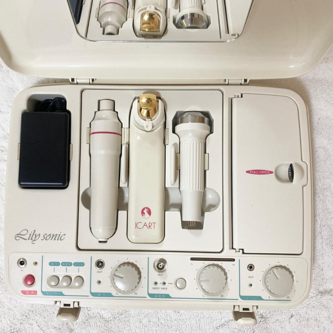 め*ん様 サミットインターナショナル　リリーソニック　超音波多機能美容器　美品